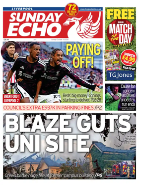 Cover of Liverpool Echo