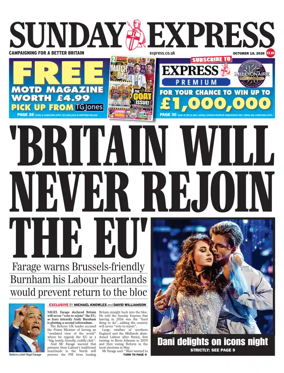 Cover of Sunday Express