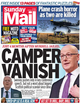 Cover of Sunday Mail (UK)