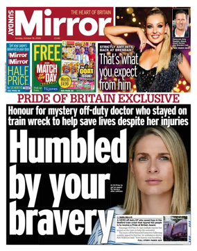 Cover of Sunday Mirror