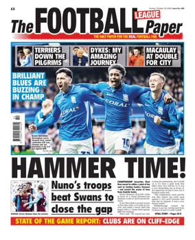 Cover of The Football League Paper