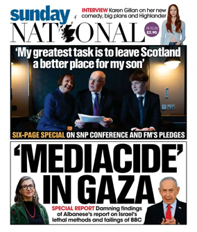 Cover of The National (Scotland)