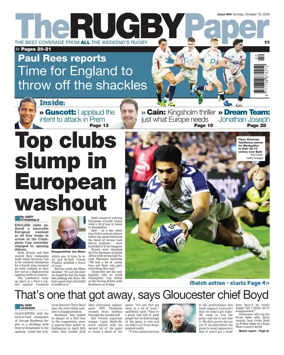 Cover of The Rugby Paper
