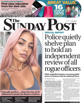 Cover of The Sunday Post (Dundee)