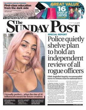 Cover of The Sunday Post (Newcastle)