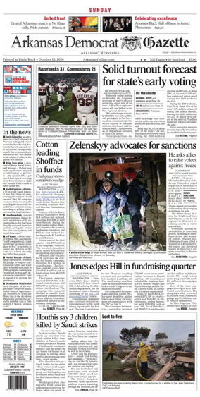 Cover of Arkansas Democrat-Gazette