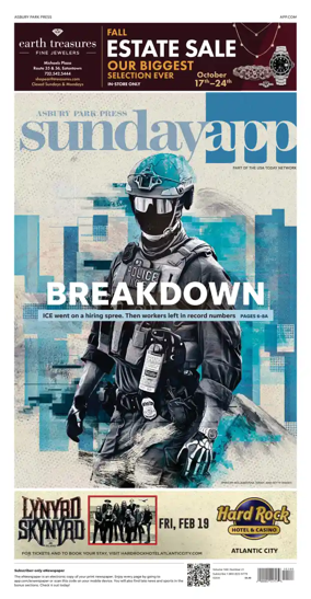 Cover of Asbury Park Press
