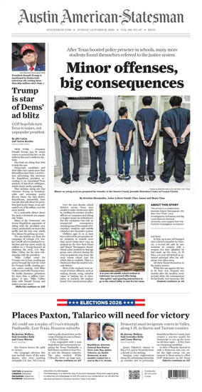 Cover of Austin American-Statesman
