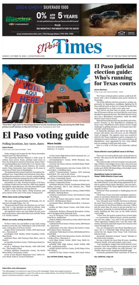 Cover of El Paso Times
