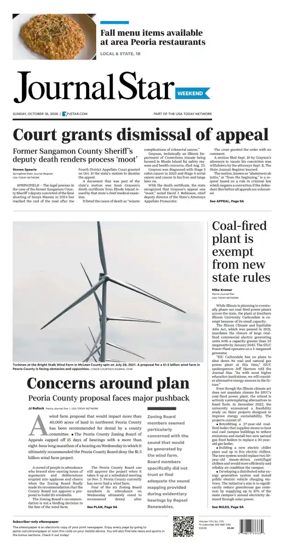 Cover of Journal Star (Peoria)