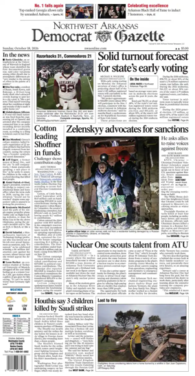 Cover of Northwest Arkansas Democrat-Gazette