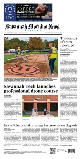 Cover of Savannah Morning News