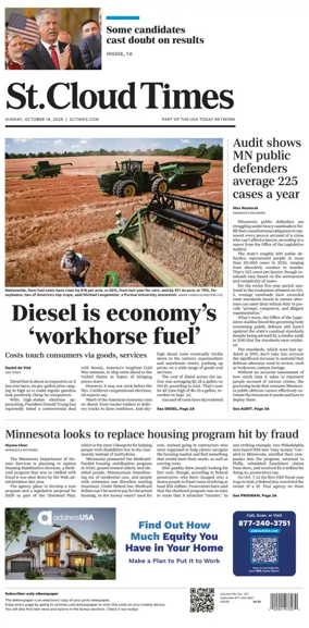 Cover of St. Cloud Times