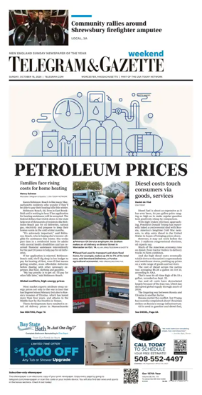 Cover of Telegram & Gazette