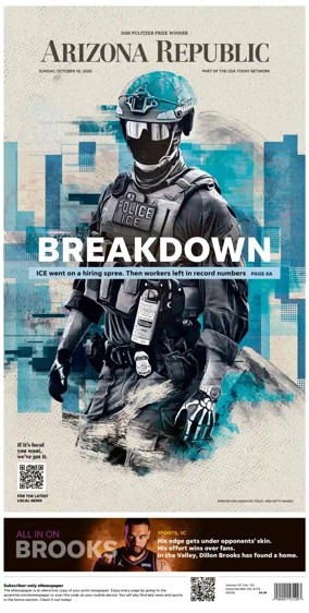 Cover of The Arizona Republic