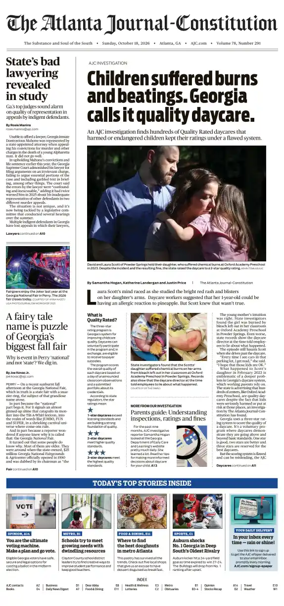 Cover of The Atlanta Journal-Constitution