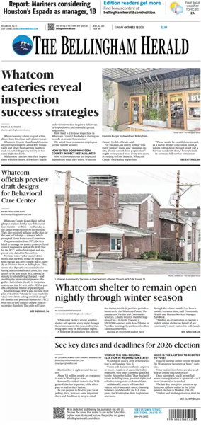 Cover of The Bellingham Herald (Sunday)