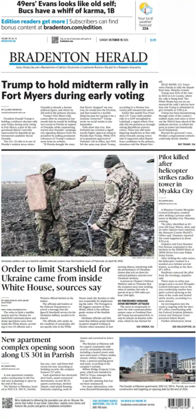 Cover of The Bradenton Herald (Sunday)