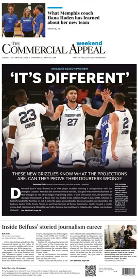Cover of The Commercial Appeal