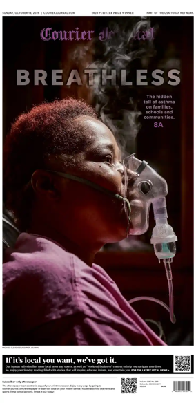 Cover of The Courier-Journal (Louisville)