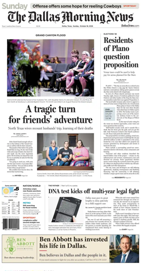 Cover of The Dallas Morning News