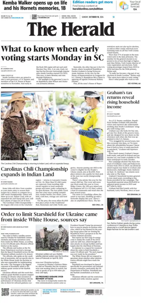 Cover of The Herald (Rock Hill)