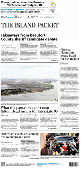 Cover of The Island Packet (Sunday)