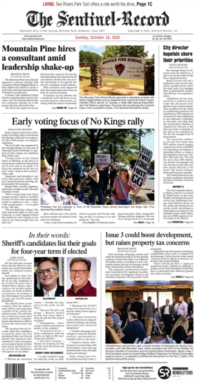 Cover of The Sentinel-Record