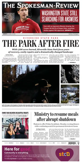 Cover of The Spokesman-Review (Spokane)