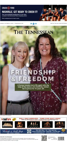 Cover of The Tennessean