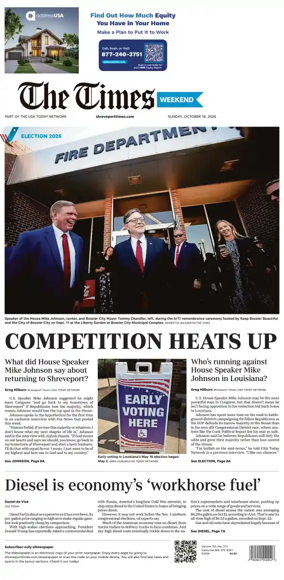 Cover of The Times (Shreveport)
