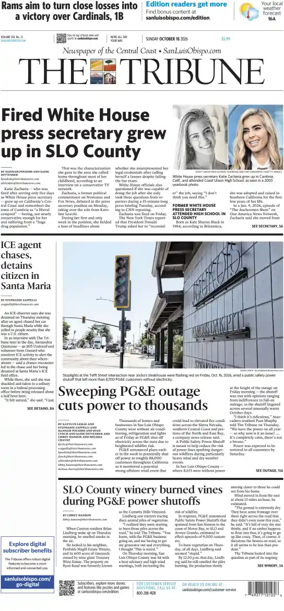 Cover of The Tribune (SLO) (Sunday)