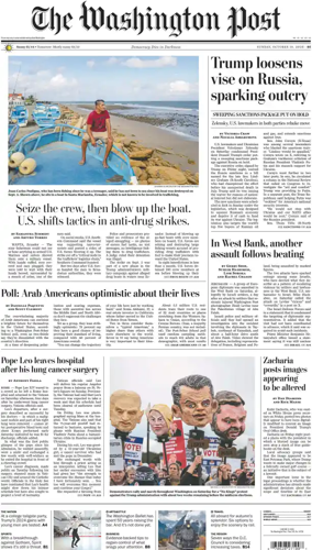 Cover of The Washington Post Sunday