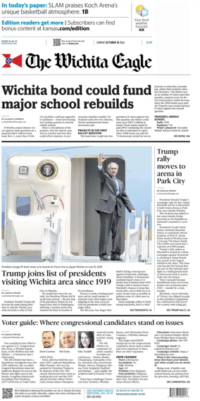 Cover of The Wichita Eagle (Sunday)