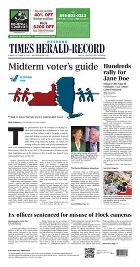 Cover of Times Herald-Record