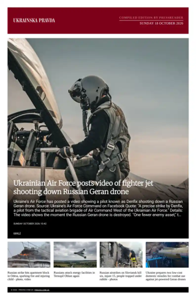 Cover of Ukrainska Pravda
