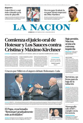 Cover of La Nacion