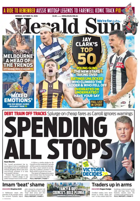 Cover of Herald Sun