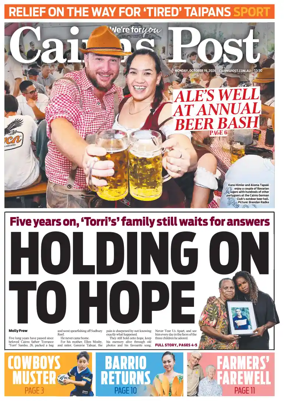 Cover of The Cairns Post