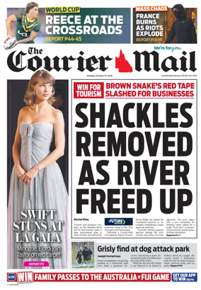 Cover of The Courier-Mail