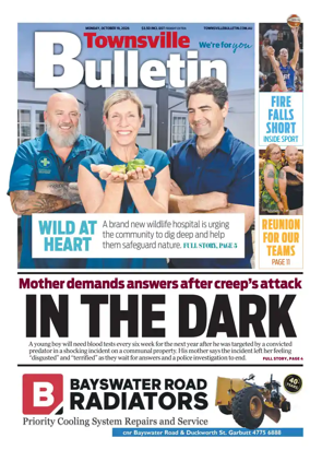 Cover of Townsville Bulletin