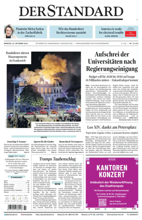 Cover of Der Standard