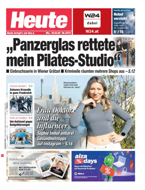 Cover of Heute - Wien Ausgabe