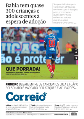 Cover of Correio da Bahia