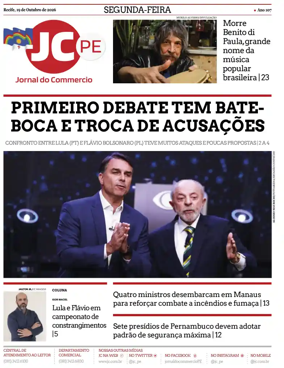 Cover of Jornal do Commercio