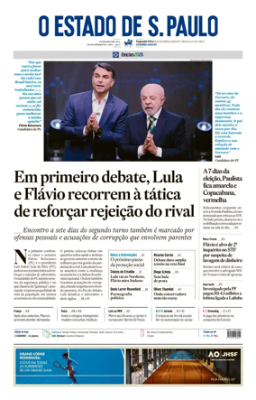 Cover of O Estado de S. Paulo