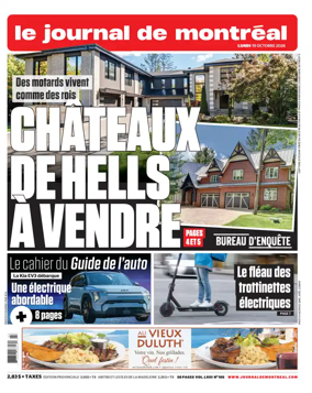 Cover of Le Journal de Montreal