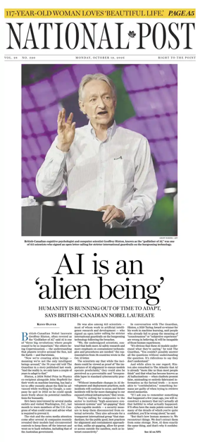 Cover of National Post - (Latest Edition)