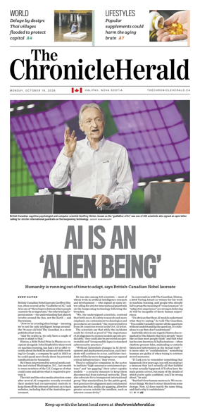 Cover of The Chronicle Herald (Provincial)