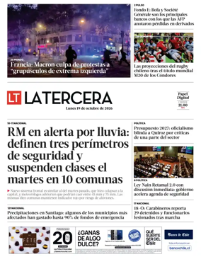 Cover of La Tercera
